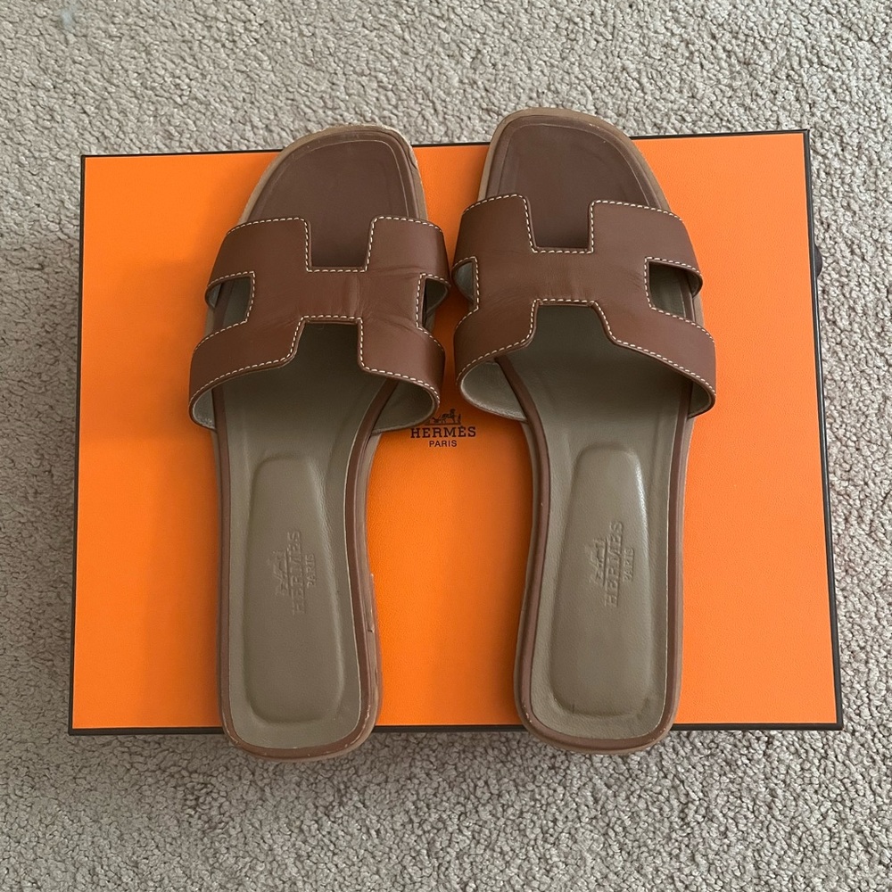 Hermes Oran Sandals